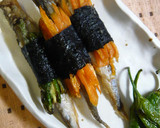 ししゃものじゃが海苔巻き♪みの揚げ風作り方7写真