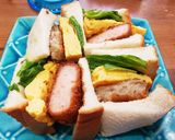 ふわっとろ～だし巻き卵サンドイッチ作り方8写真