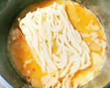 ズボラ飯♡お味噌汁リメイクの坦々風うどん作り方7写真
