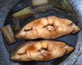 簡単♪カラスカレイの煮つけ（フライパン）作り方5写真
