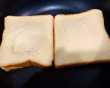 美味しいハムタマゴ、ハンバーグサンド作り方8写真