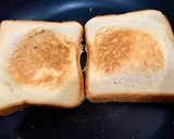 美味しいハムタマゴ、ハンバーグサンド作り方9写真