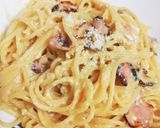 ピザ用チーズで簡単&濃厚カルボナーラ作り方9写真