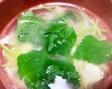 三つ葉と卵のスープ作り方6写真