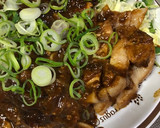 とんかつ用豚ロースの味噌つけ焼き作り方7写真