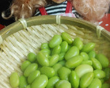 リカちゃん♡枝豆の白和え(木の芽 塩)作り方5写真