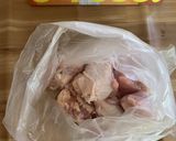 ザクッうま！にんにく醤油たれ唐揚げ作り方1写真