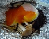 ☆きのこの蒸し焼き 温泉卵のせ☆作り方4写真
