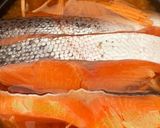 骨なしサーモンの切り身で炊き込みご飯作り方1写真