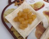 フライパンで♪アップルパイ風ホットサンド作り方4写真