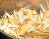 根菜と豚バラ肉の炒め煮作り方4写真