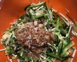 えのきときゅうりの梅肉和え作り方4写真