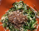 えのきときゅうりの梅肉和え作り方4写真