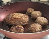 時短15分♪卵パン粉なしで絶品ハンバーグ作り方4写真