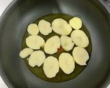 新じゃがいもと焼ビーフンのフリッタータ作り方3写真