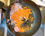簡単！ホクホク！長芋とひき肉の炒め物！作り方4写真