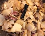 *今が旬の山菜*タケノコと牛肉の含め煮作り方5写真