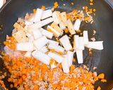 簡単！ホクホク！長芋とひき肉の炒め物！作り方5写真