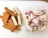 いかとさつま揚げの生姜醤油焼き作り方1写真