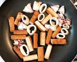 いかとさつま揚げの生姜醤油焼き作り方3写真