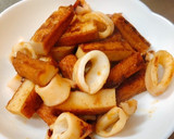 いかとさつま揚げの生姜醤油焼き作り方4写真