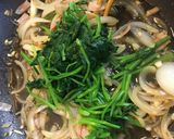 ほうれん草とベーコンの和風パスタ作り方3写真