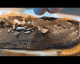 濃厚アボカドチョコクリームトースト作り方6写真