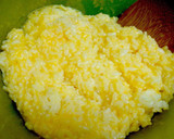 冷や飯消費！豆苗と小揚げのコク旨和風炒飯作り方3写真