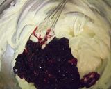 ベイクドブルーベリーチーズケーキ作り方3写真