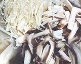 ストウブで作るきのこの炊き込みご飯作り方1写真