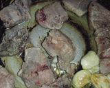 冷凍マグロのカマで♪まぐろカレー♪作り方3写真