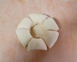 簡単！菓子パン用お花パン＊母の日父の日作り方6写真