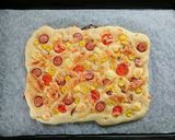 HMで簡単☆お食事系天板ケーキ。作り方9写真
