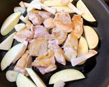 鶏もも肉のぽん酢炒め✩大根おろし作り方3写真