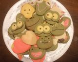 バムとケロ、カーミット、青蛙クッキー作り方9写真