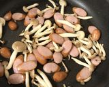 コク旨！ウインナーとしめじのトマトパスタ作り方3写真