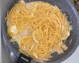 レタスたっぷりシャキシャキカルボナーラ作り方4写真