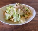 レタスたっぷりシャキシャキカルボナーラ作り方6写真