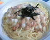 簡単☆納豆パスタ作り方5写真