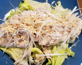 蒸し鶏のオイスターソースがけ作り方5写真
