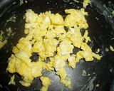 ヘルシー！ゴーヤの炒飯風混ぜご飯！作り方3写真