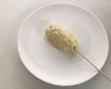 もちdeチーズなしハットグ　アレルギー作り方3写真