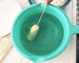 もちdeチーズなしハットグ　アレルギー作り方4写真
