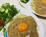 子供も大絶賛！ネバネバフワフワ納豆パスタ作り方4写真