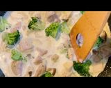 チキンとたっぷり野菜のクリームドリア作り方7写真