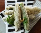 家庭菜園シリーズ‼️そら豆の天ぷら❕作り方5写真