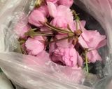 八重桜で桜湯作り方1写真