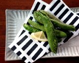 家庭菜園シリーズ‼️そら豆の天ぷら❕作り方6写真