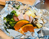 白身魚と野菜のホイル焼き【簡単！酒蒸し】作り方8写真