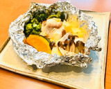 白身魚と野菜のホイル焼き【簡単！酒蒸し】作り方12写真